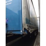 LAWRENCE DAVID SDC Tri-Axle Curtainside Trailer Mot Expired , serial number C228102 , year 2006. N