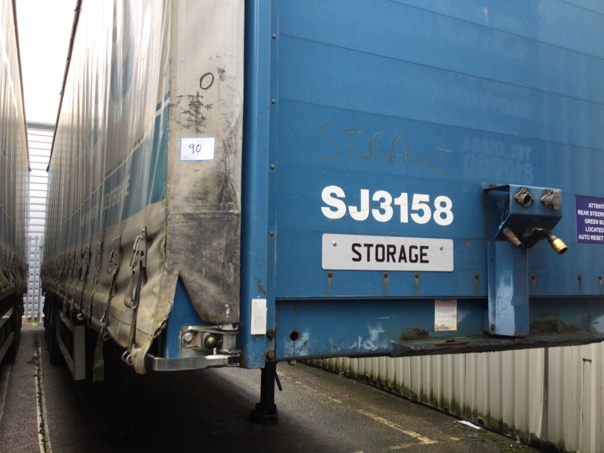 Lawrence David Sdc Tri-Axle Curtainside Trailer Mot Expired , serial number C236623 , year 2006. N