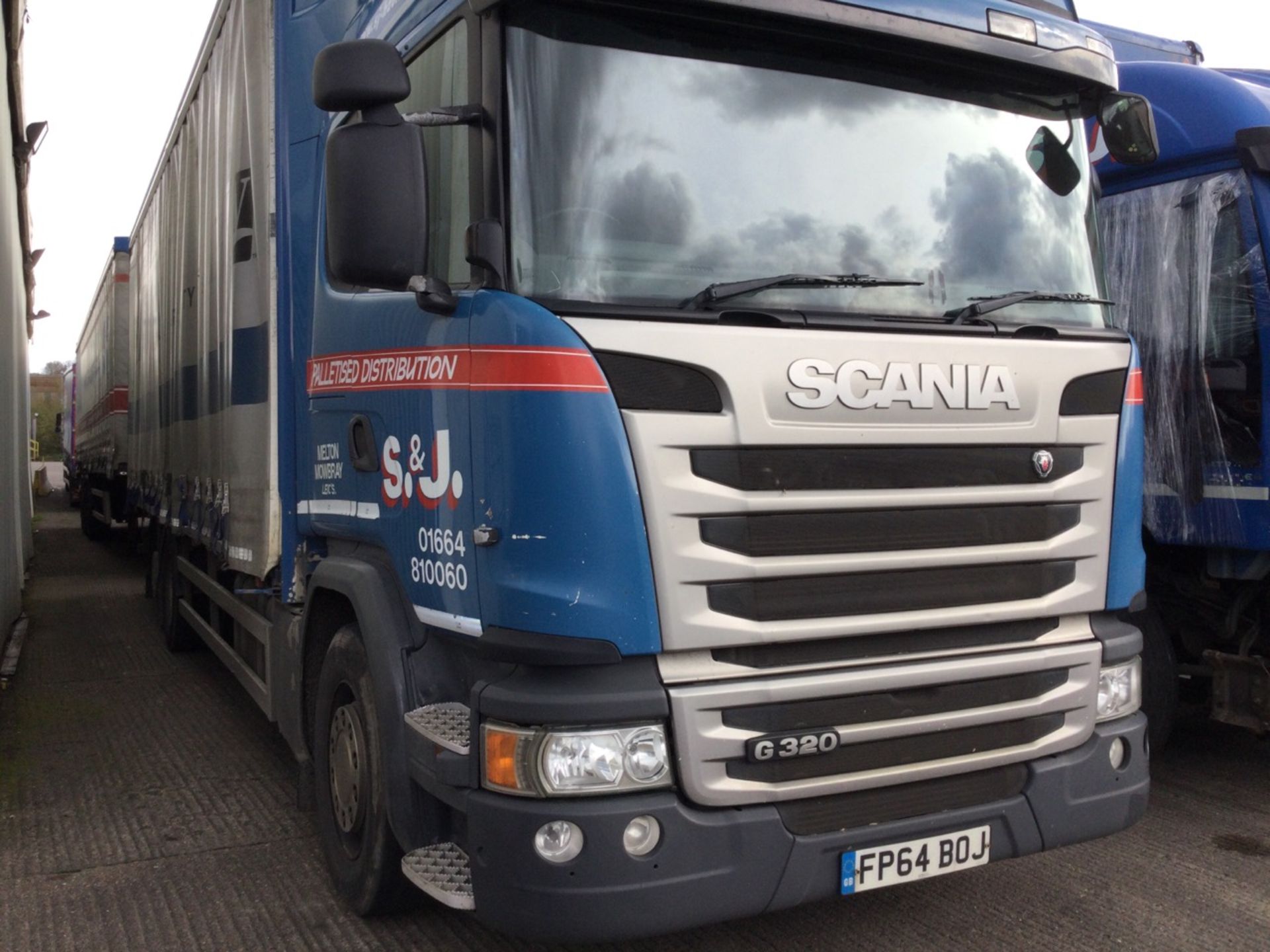 Scania G320-SRS D-CLASS (SERIES-1) 6x2 Curtainside Rear Axle Lift Rigid Sleeper, Fork Truck Mounts,