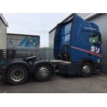 SCANIA R450A 6X2 4NA Highline Tractor Unit, mid-lift axle, sleeper cab, Mot Expired Registration num