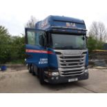 SCANIA R450 6x2 Topline Tractor Unit, with mid-lift steer axle, sleeper cab, Mot Until 30/09/24, Reg