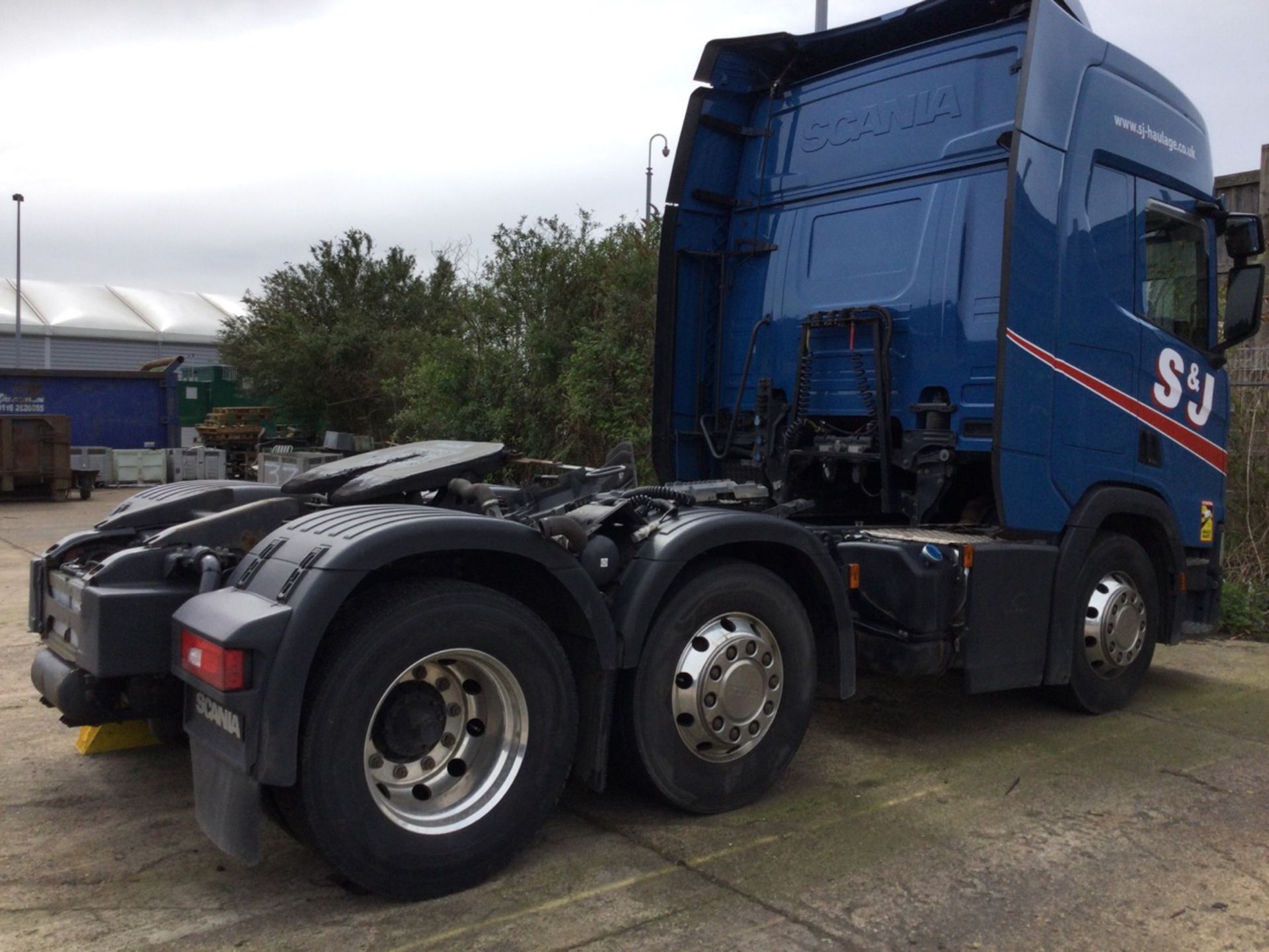 SCANIA R450 SERIES Highline 6x2 tractor unit. MOT until 31/10/24. Registration Number SJI3116. Year