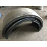 3: Plastic Truck Mudguards, Specific Type Unknown