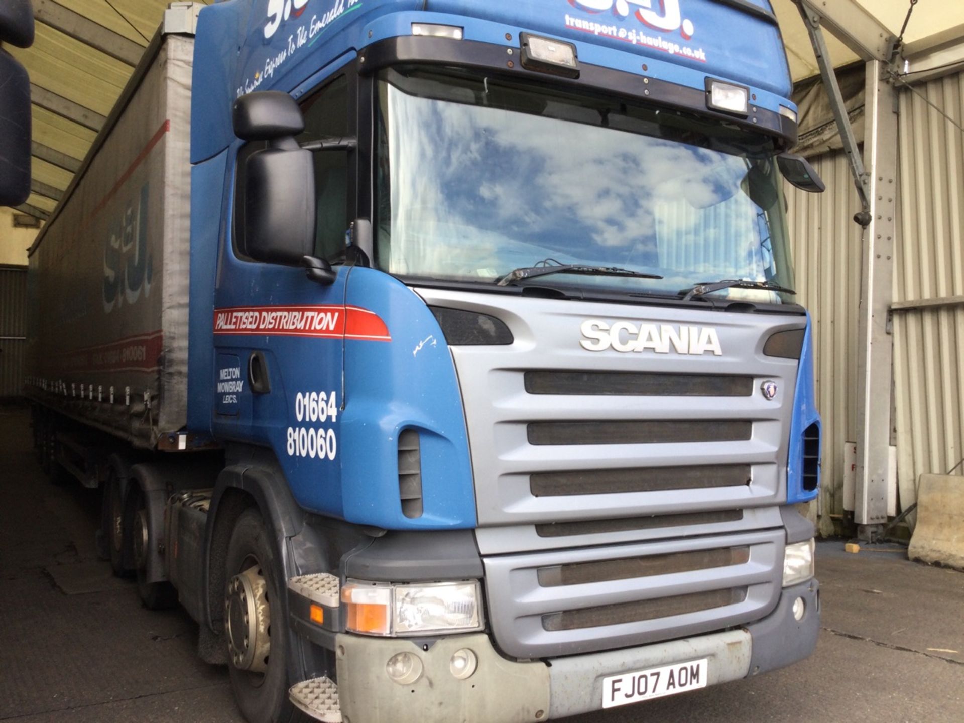 SCANIA R-SRS L-CLASS 6x2 Tractor Unit With Mid Lift Axle, Sleeper Cab 1206599kms Mot No Details, R - Image 2 of 3