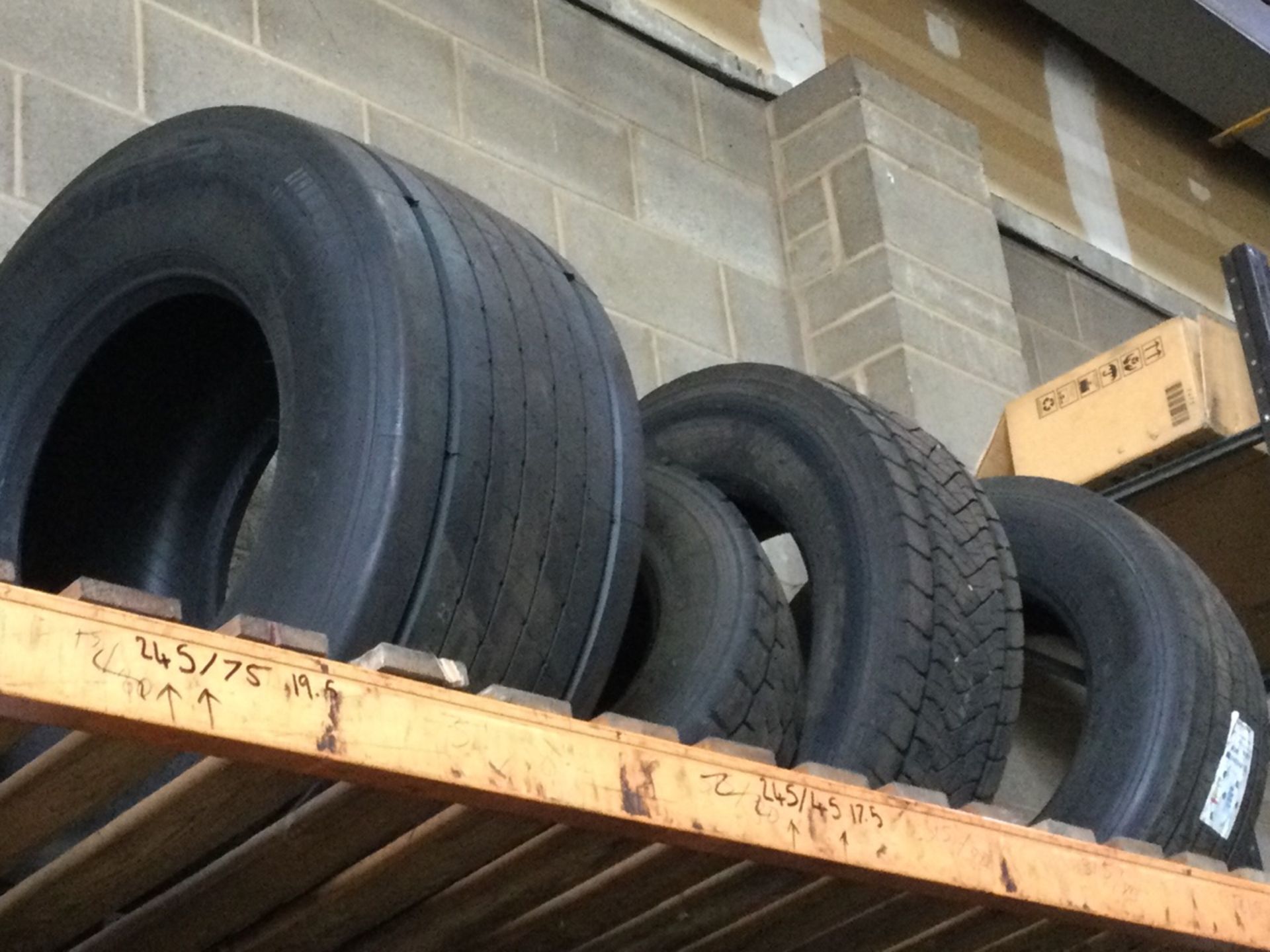 Rack And Tyre Contents As Photographed Tyre Sizes Predominantly 22.5" - Image 3 of 4