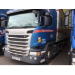 SCANIA R450-SRS L-CLASS 6x2 Tractor Unit With Mid Lift Axle, Sleeper Cab Mot Until 31/10/24 99999.