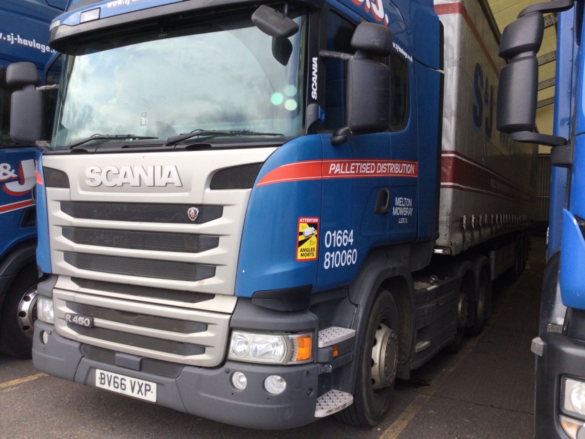 SCANIA R450-SRS L-CLASS 6x2 Tractor Unit With Mid Lift Axle, Sleeper Cab Mot Until 31/10/24 99999.