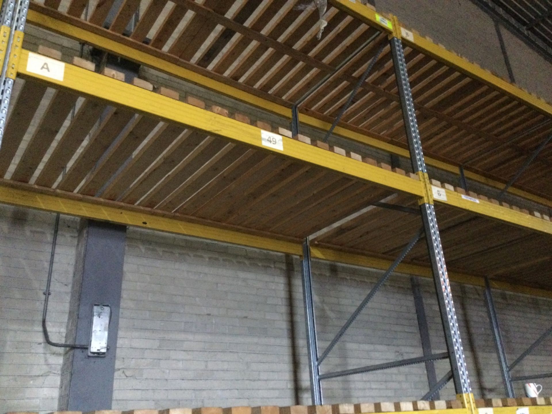 Pallet Racking Comprising - 15 : 5m X 1.5m Uprights - 25: 5.5m X 1.5m Uprights - Approximately 100 - Image 2 of 3