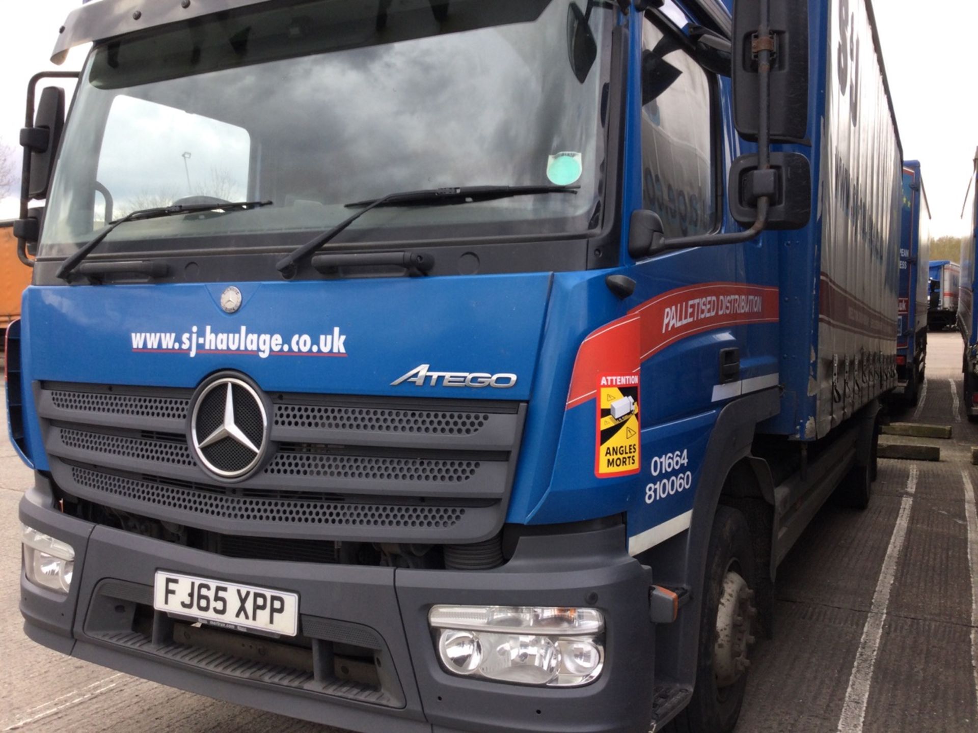 Mercedes ATEGO 4x2 Curtainsider Rigid Truck With Dhollandia 15ookg Tail Lift, Mot Until 30/09/24 57