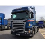 SCANIA R450 6x2 Topline Tractor Unit, with mid-lift axle, sleeper cab, Mot Until 31/07/24 Registrati