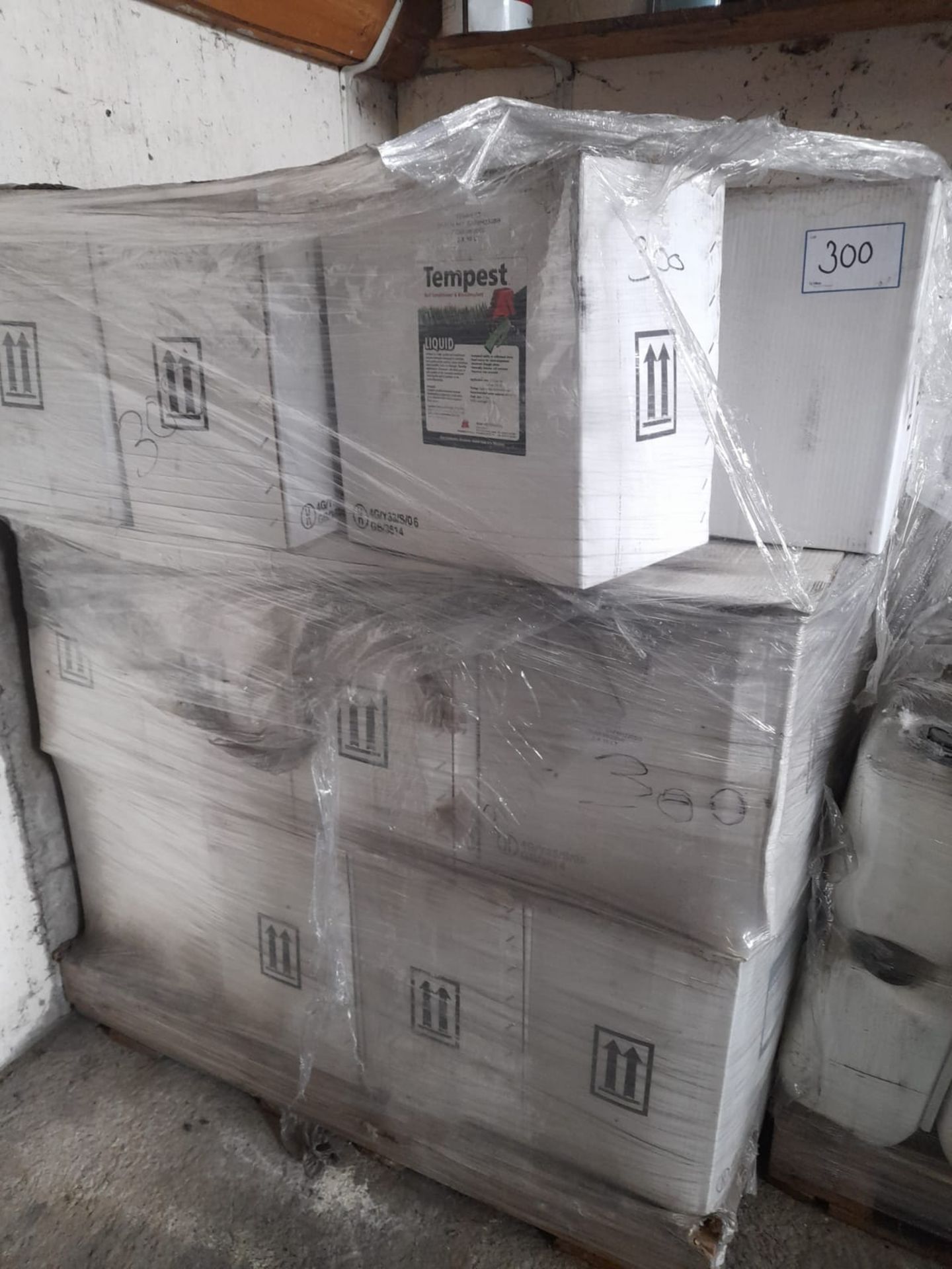3: Pallets With Approximately 94 Boxes Of Tempest Soil Conditioner And Bio-Stimulant