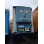 Don Bur Tri-Axle 13.6m Curtainsider Trailer Mot Expired , serial number C096268 , year 2001. Note