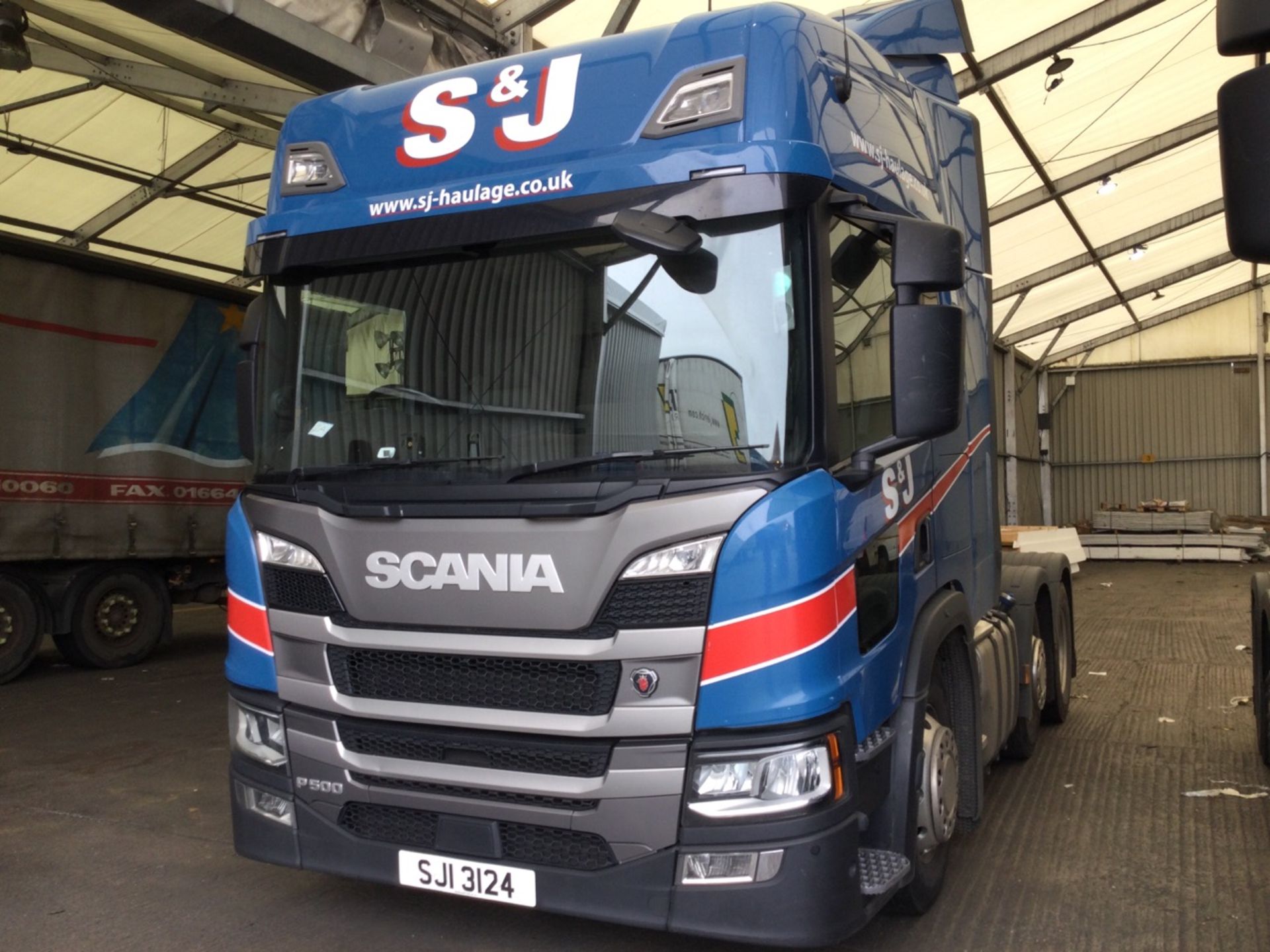 SCANIA P500A 6x2 4NB Highline Tractor Unit. MOT Until 31/12/24. Registration Number SJI3124. Year 20 - Image 2 of 6