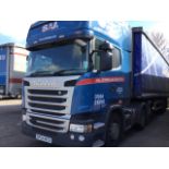 SCANIA R-SRS L-CLASS 6x2 Tractor Unit With Rear Axle Lift, Sleeper Cab. Mot Until 28/02/25. 823314km