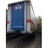 TIGER Tri-Axle Curtainside Trailer. Serial Number C579339. Year 2022, MOT Until 31/07/24