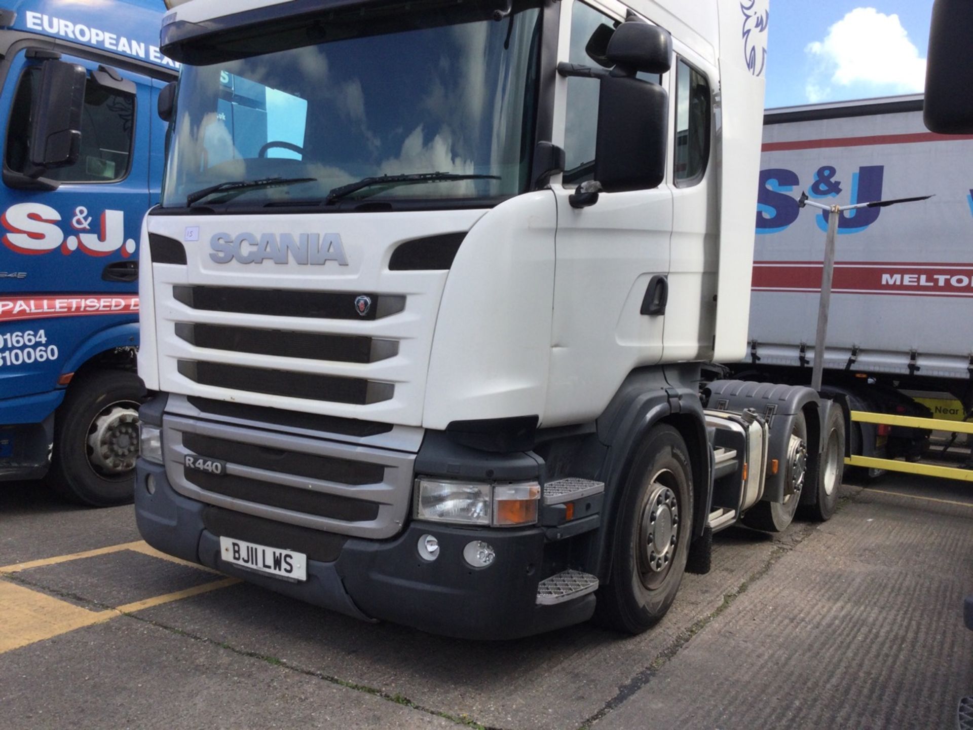 SCANIA R440-SRS L-CLASS 6x2 Tractor Unit Mot Expired 03/23, Registration number BJ11LWS . Note - No