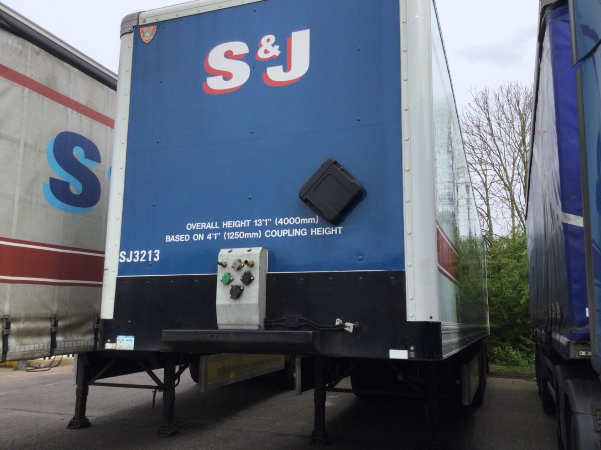 TIGER Tri-Axle Curtainside Trailer. Serial Number C504585, Year 2019, MOT Until 30/04/24