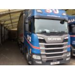 SCANIA R450 6x2 Topline Tractor Unit, with mid-lift axle, sleeper cab, Mot Until 25/02/25 Registrati