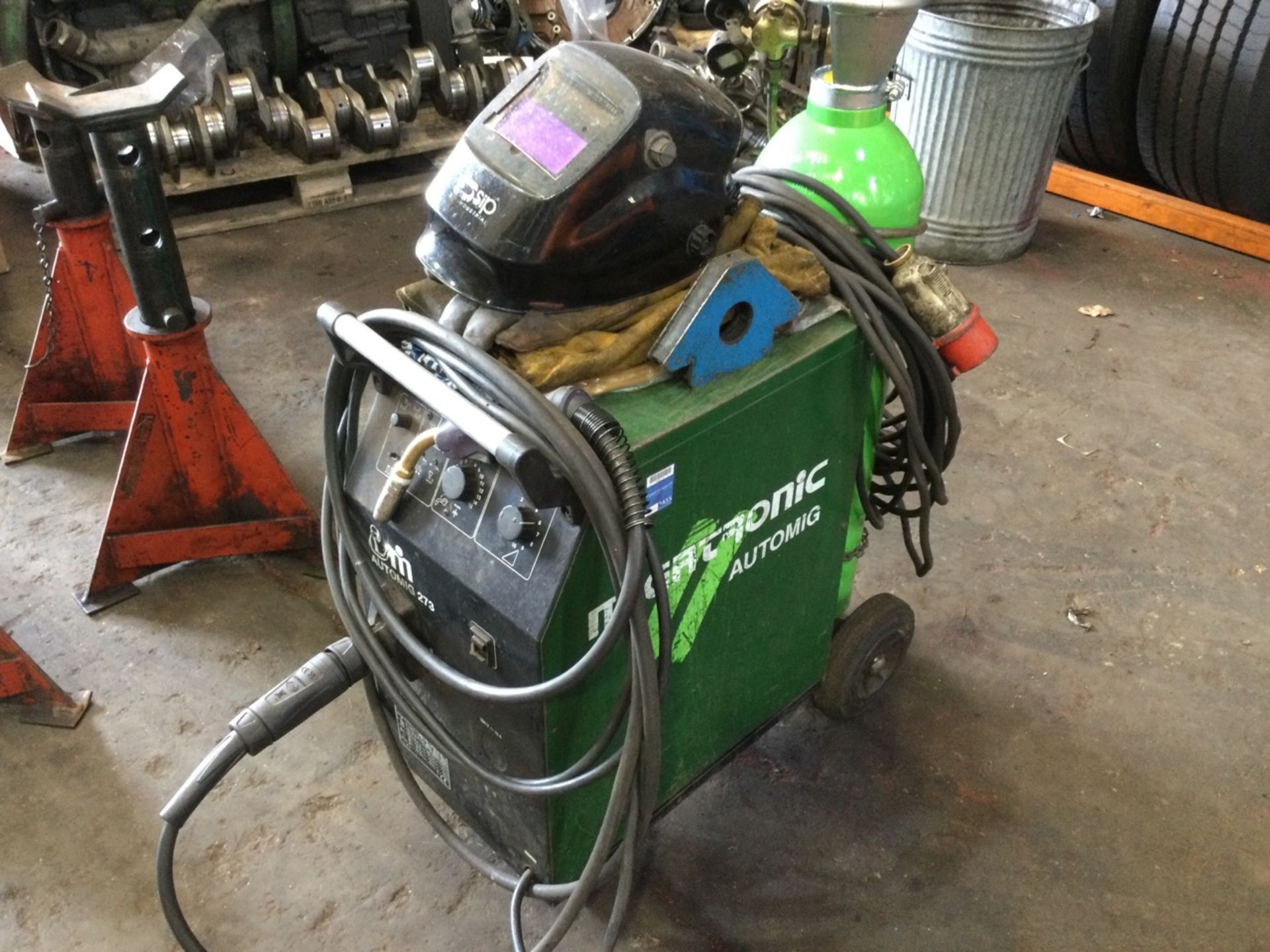 Migatronic AUTOMIG 273 Mig Welding Power Source With Associated Attachments (Gas Bottle Not Include