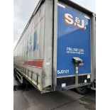 Montracon Tri Axle 13.6m Curtain Sider Trailer Mot Until 30/04/2024, serial number C342562 , year 2