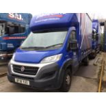 FIAT DUCATO 2.3 (150) 35 MULTIJET II Curtainside Van With Del Model Dl500 Tail Lift 176616mls Mot Un