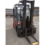 Linde H25D-01 Counterbalance Diesel Fuelled Fork Lift Truck With Two Stage Mast And Sideshift, 17047