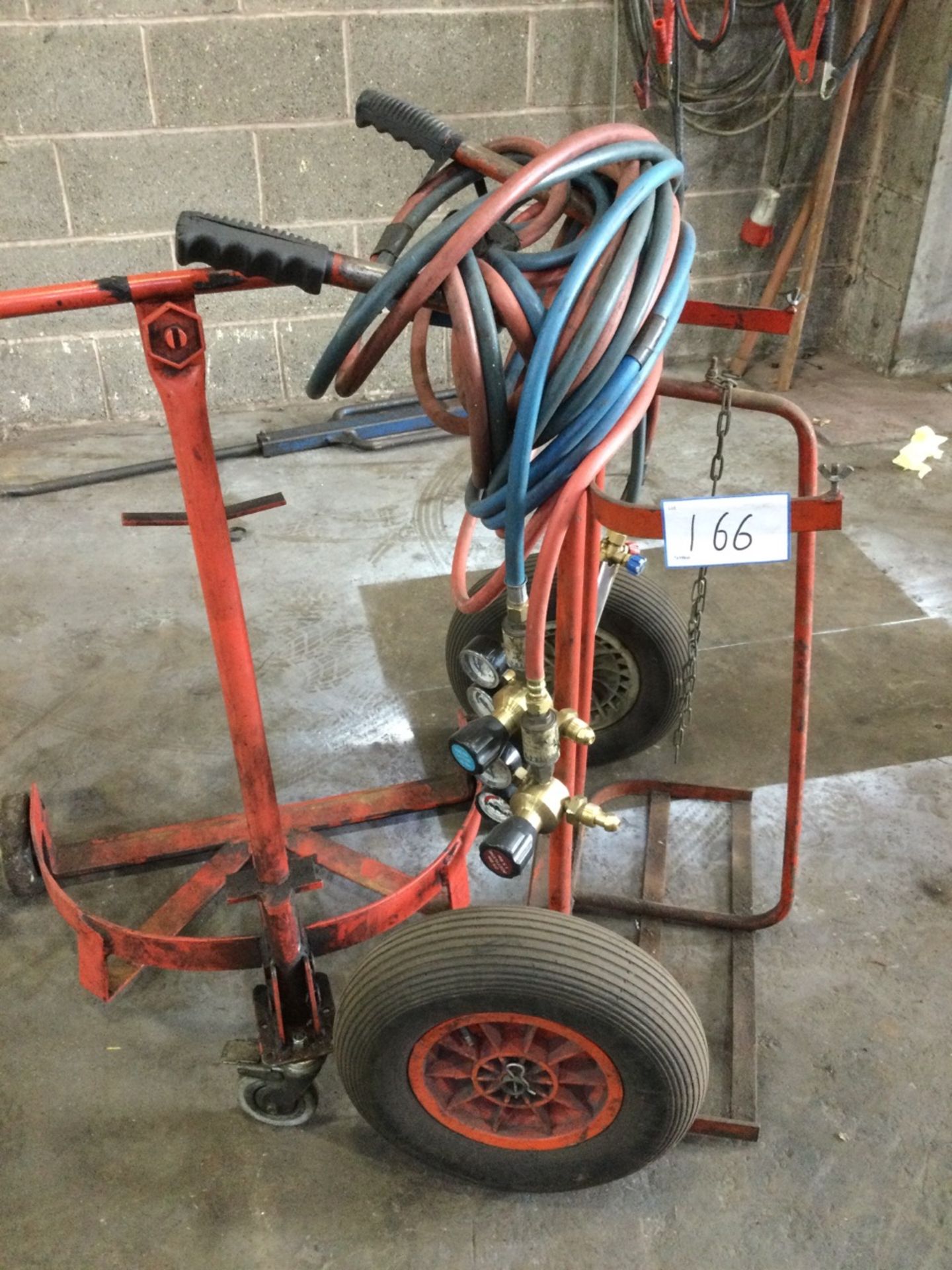 Oxy Acetylene Trolley And Gear