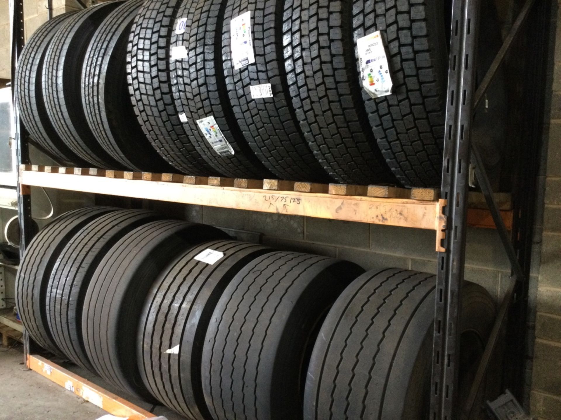 Rack And Tyre Contents As Photographed Tyre Sizes Predominantly 22.5" - Image 4 of 4