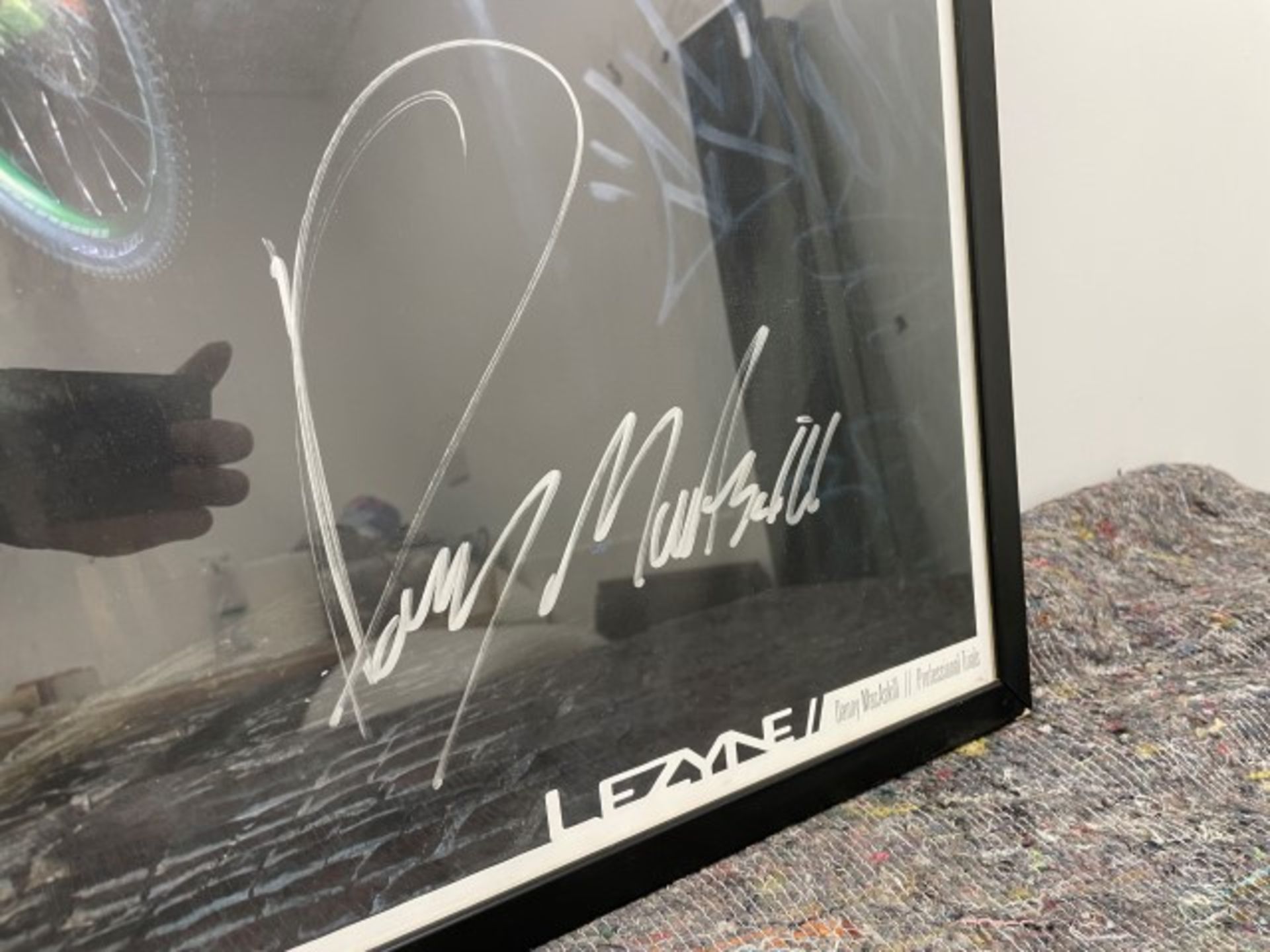 Danny MacAskill Trial Rider & Framed Signed Print - Image 2 of 2