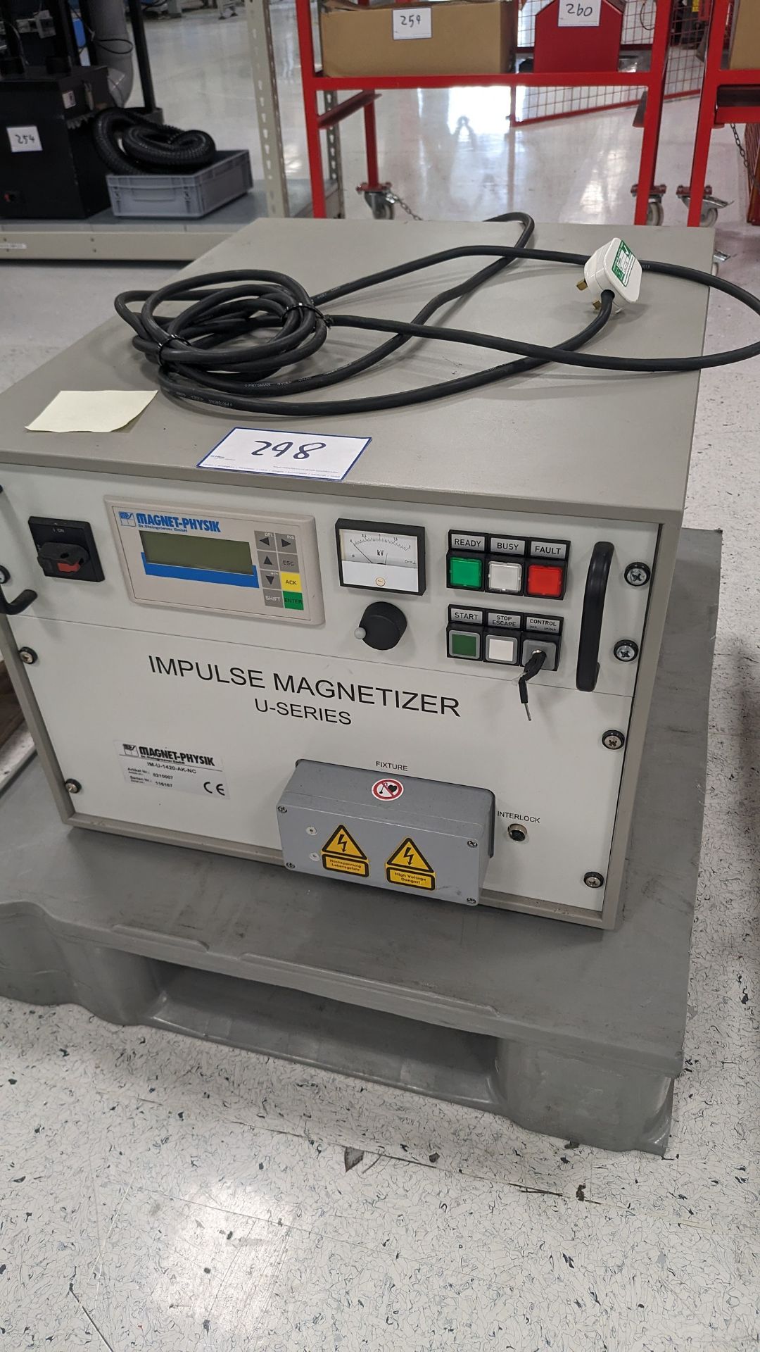 Magnet-Physik U-series impulse magnetiser S/N: 116167