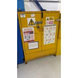 Hazmat Cabinet as lotted