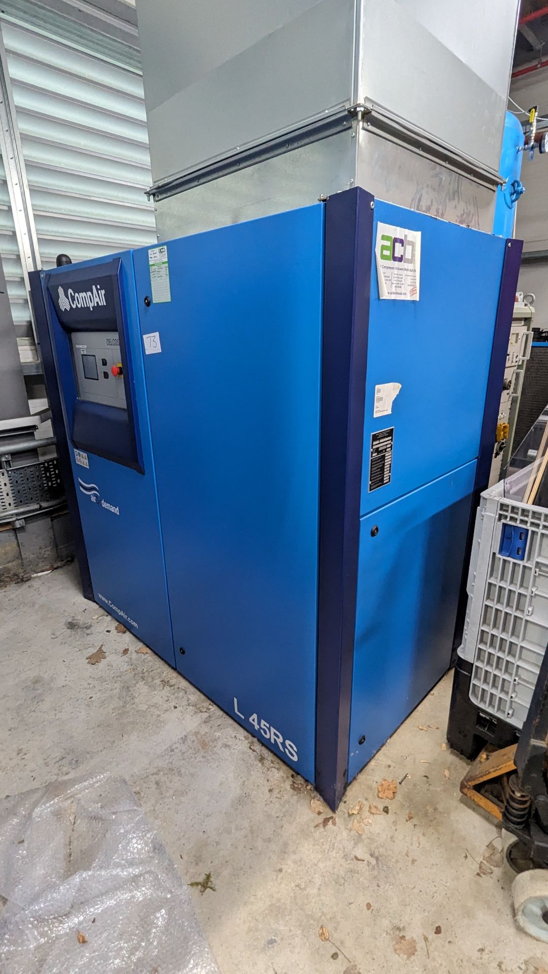 Compair, L45RS-13A, Package Screw Compressor