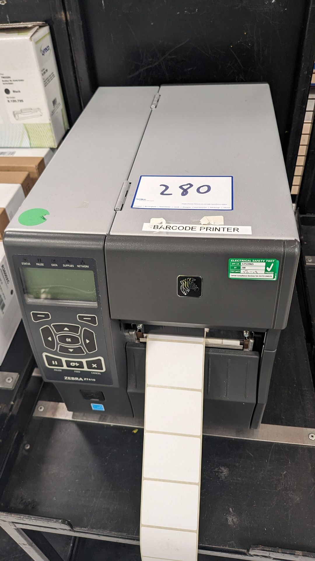 Zebra ZT410 label printer