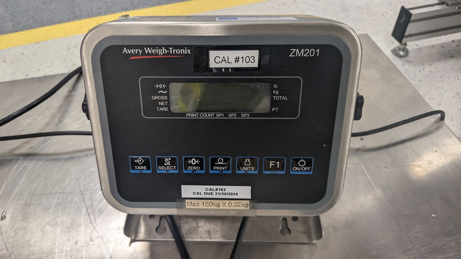 Avery Weigh-Tronix ZM201 industrial scale - Image 2 of 2