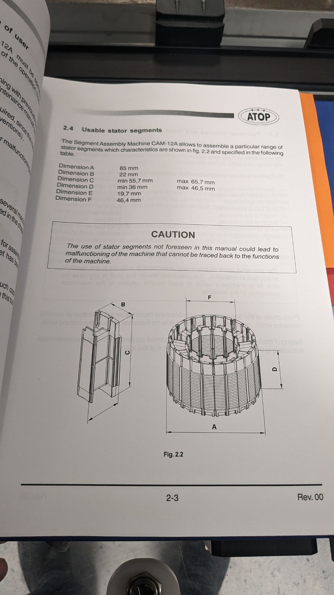 Atop, CAM 12A, Segment Assembly Machine - Image 5 of 5