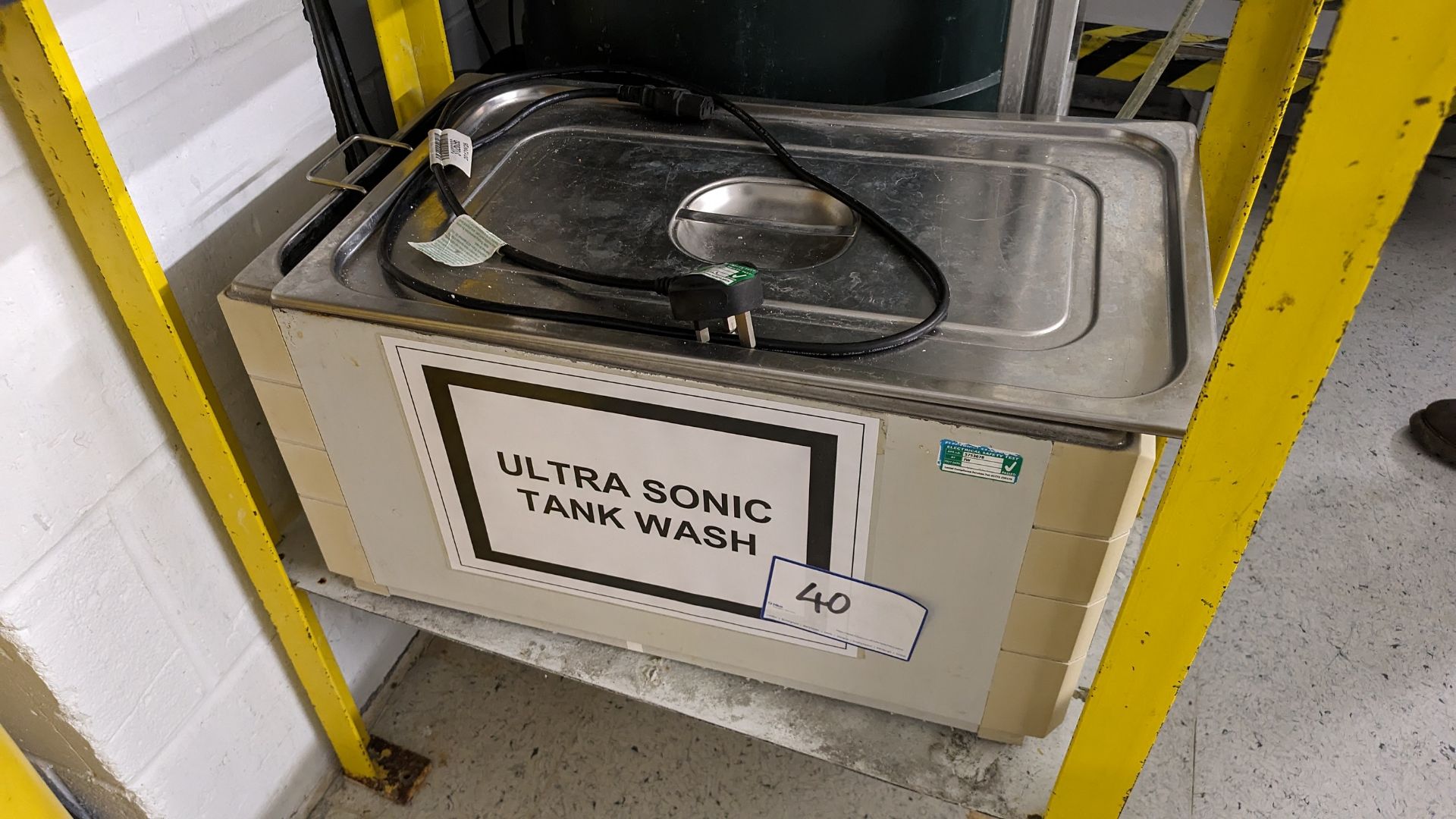 Benchtop Ultrasonic Wash Tank