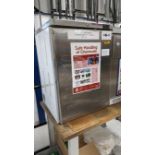 Stainless Steel Benchtop Refrigerator