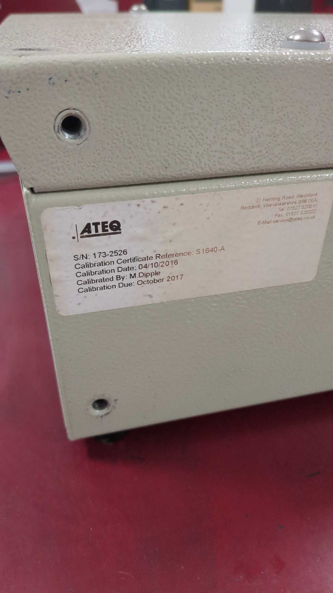 ATEQ F-Class compact air/air leak detector - Bild 2 aus 2
