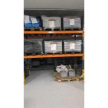 Quantity plastic boxes as lotted