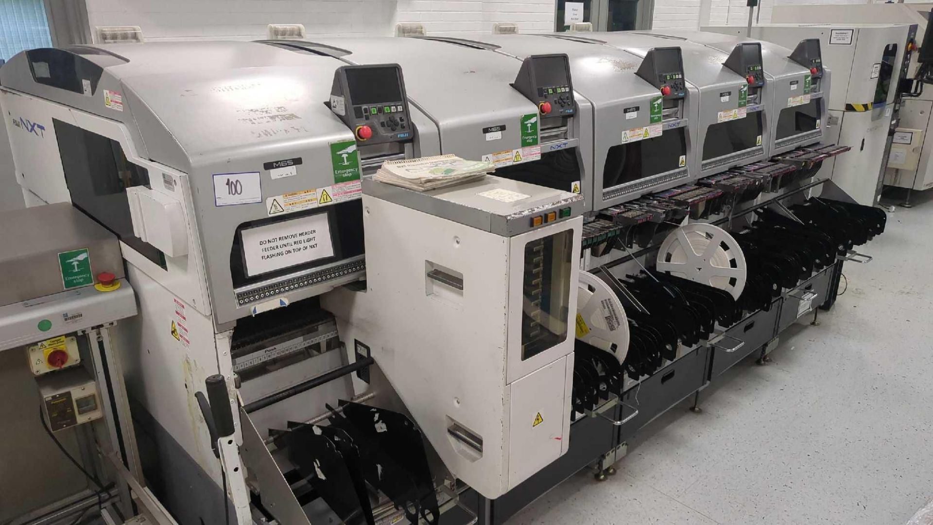 Fuji, NXT M65, 5-module Placement Machines with Associated Feeders - Image 2 of 13