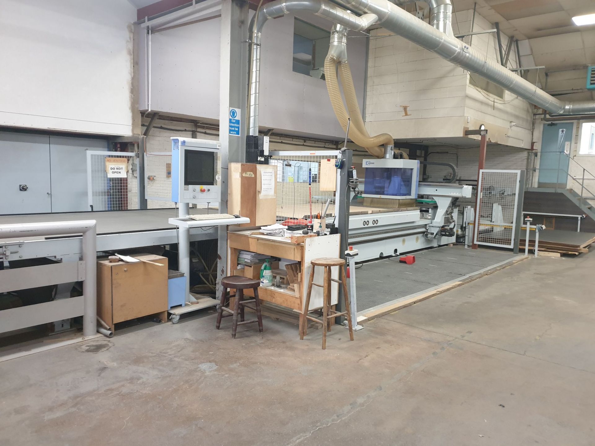 1: Weeke , Optimat BHP Vantage 38L CNC Line for Nesting, Full nesting line for sheet size 3700 x 220 - Image 2 of 11