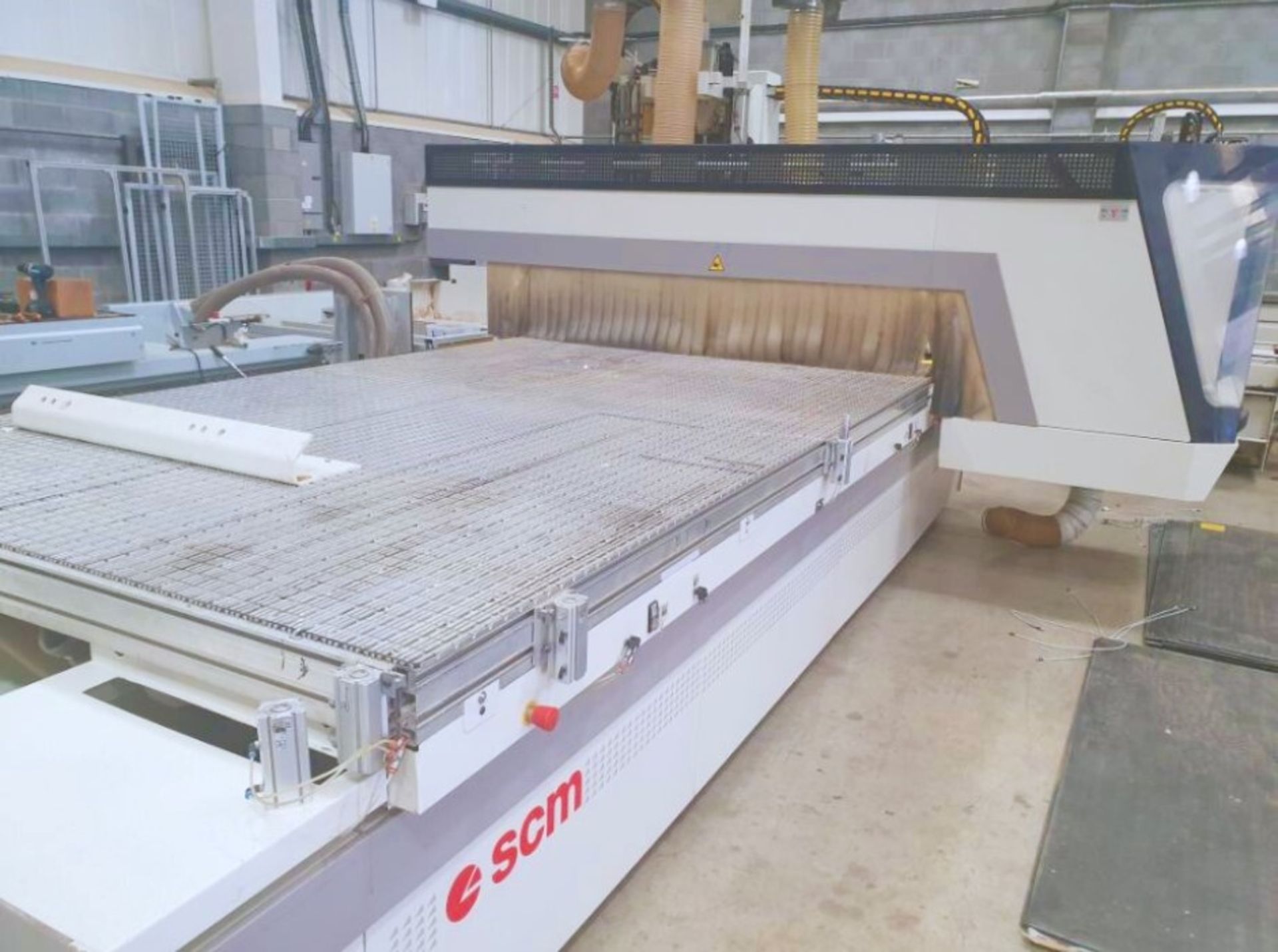 1: SCM, Record 310 NT, CNC Machine Centre with Flat Vacuum bed. - Bild 2 aus 8