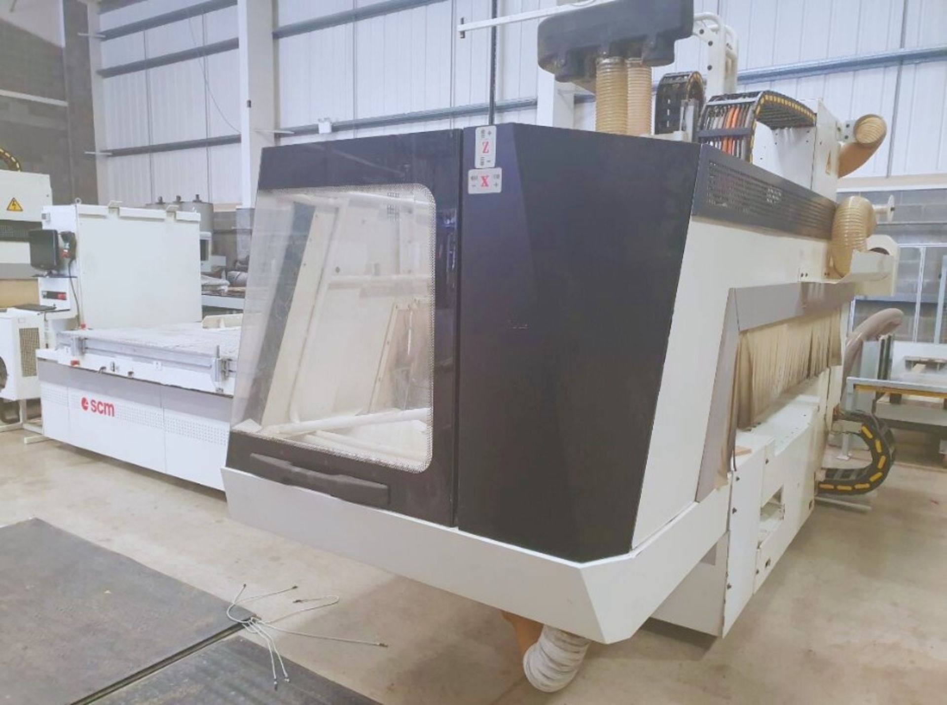 1: SCM, Record 310 NT, CNC Machine Centre with Flat Vacuum bed. - Image 7 of 8