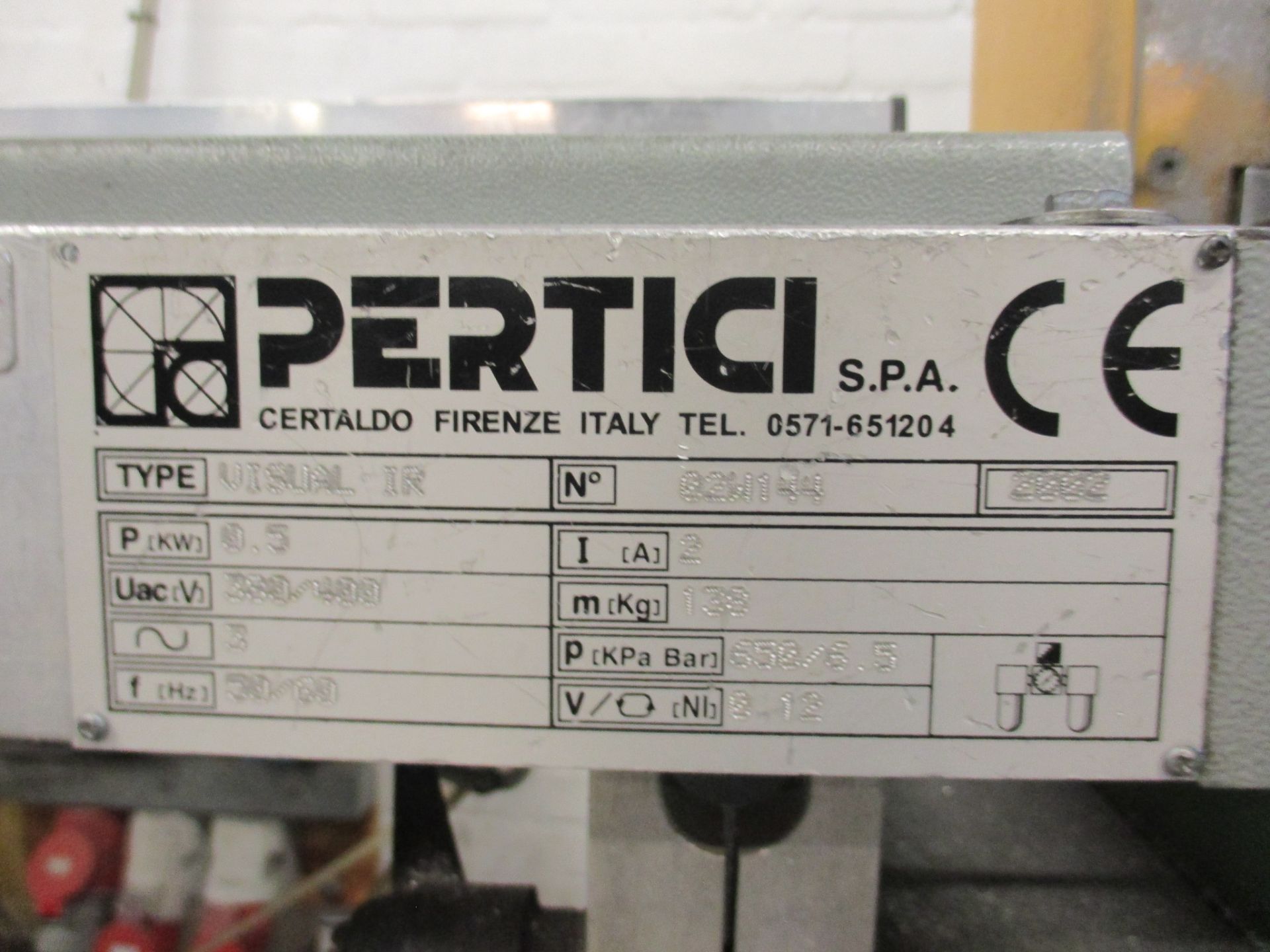 1: Rapid, GMS, Bead Saw, Serial Number: 1402, Year of Manufacture: 2004, with, 1, Pertici, Univer Vi - Image 4 of 7