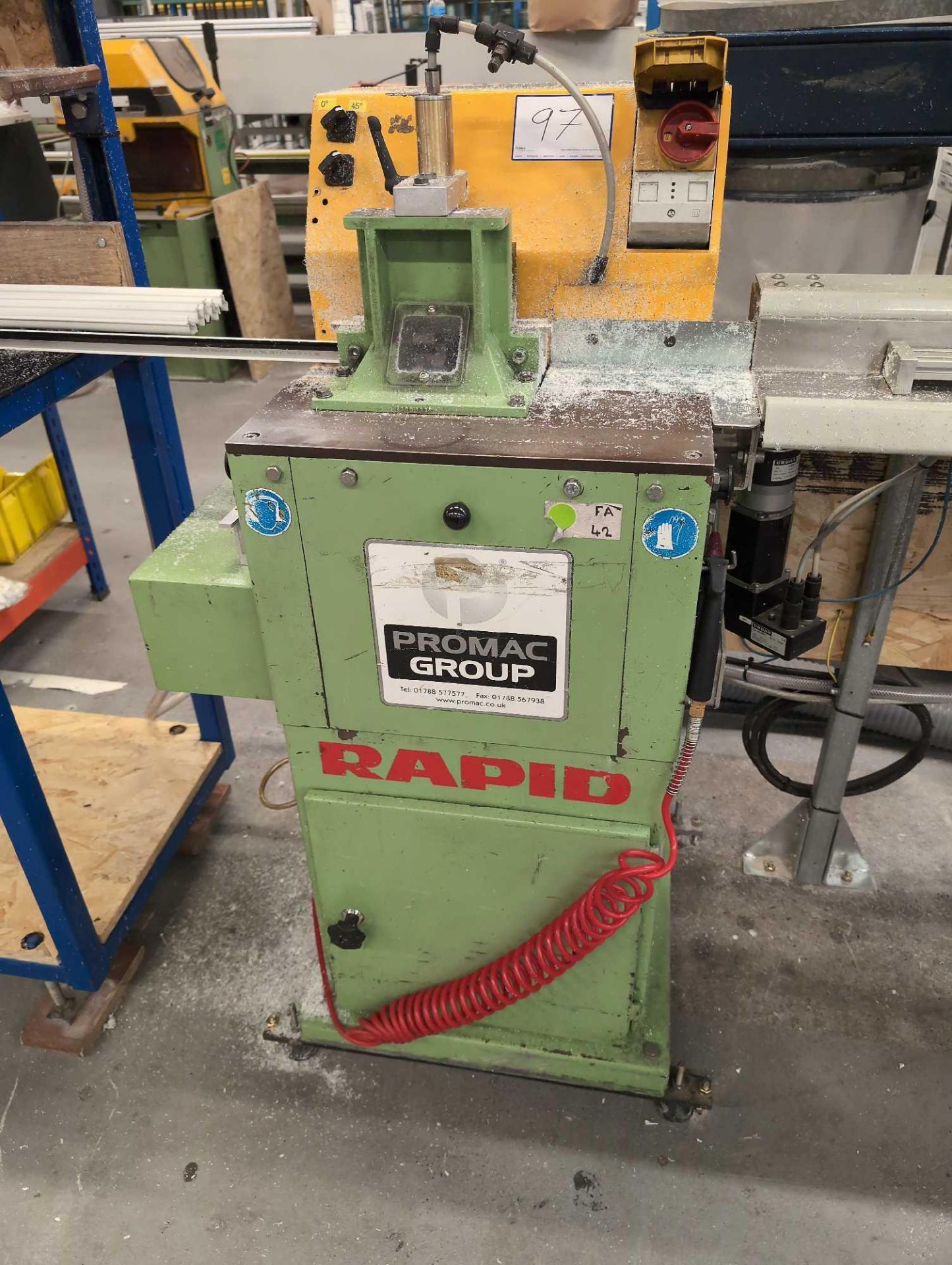 1: Rapid, GMS, Bead Saws, Serial Number: 1378, Year of Manufacture: 2001