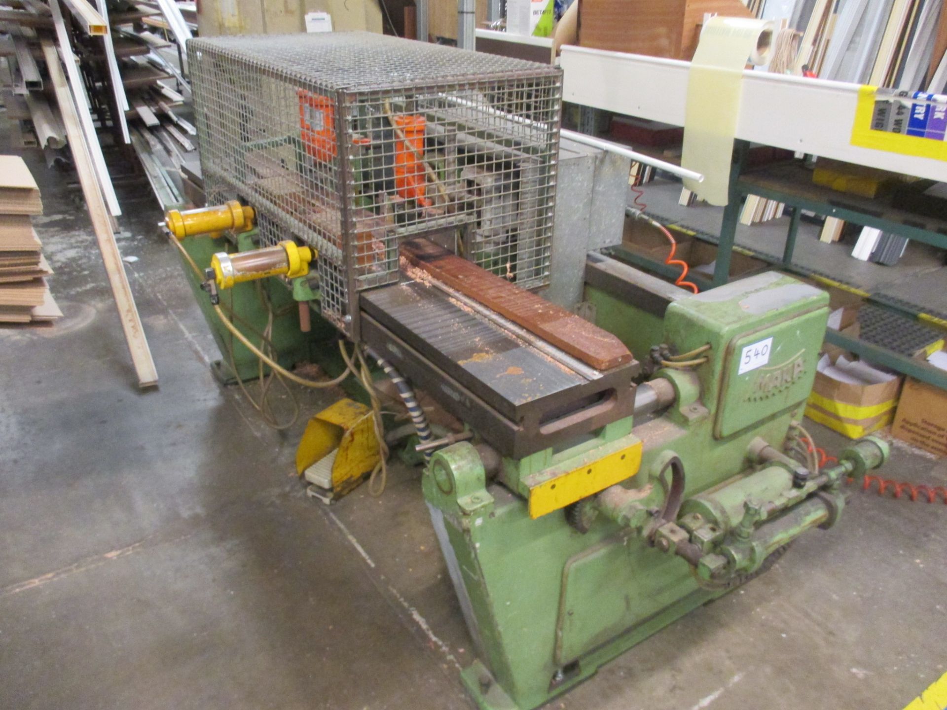 1: Maka, RDB-6, Slotting Mortiser Machine With DCS UniMaster Extraction, Serial Number: 834721, Year