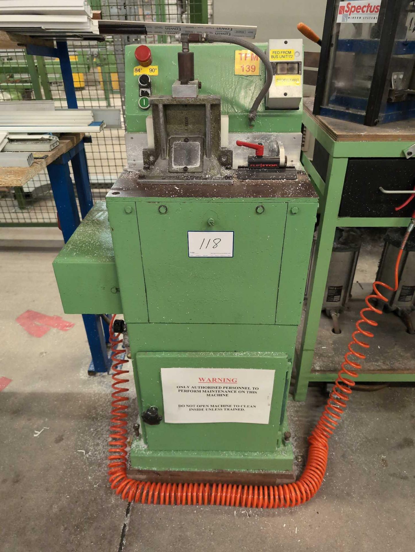 1: Rapid, GMS, Bead Saw, Serial Number: 1257, Year of Manufacture: 1991