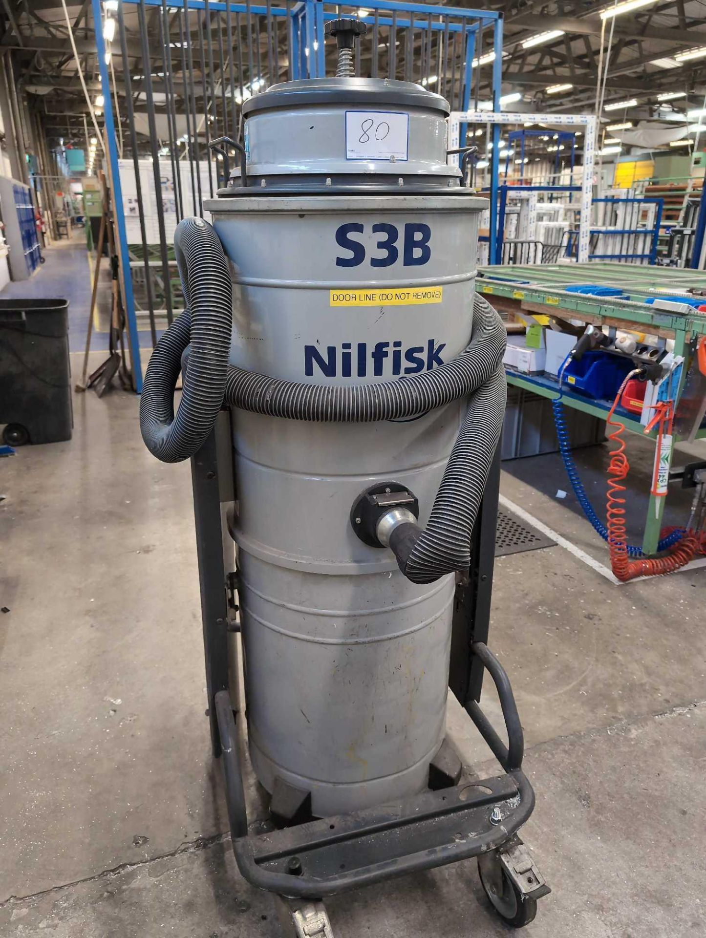 1: Nifish, CFM Type S3B, Industrial Vacuum, Serial Number: 3820124800091