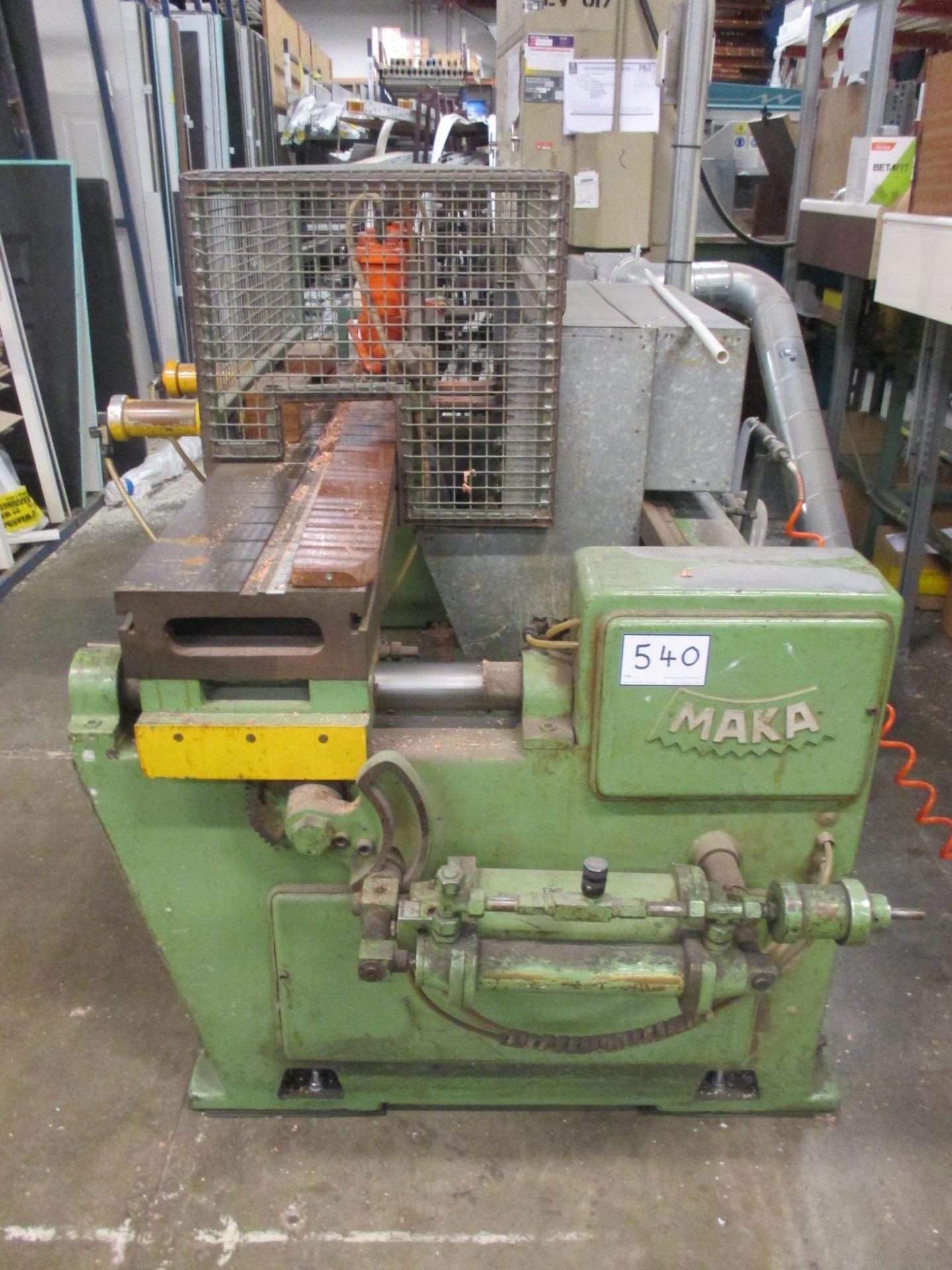 1: Maka, RDB-6, Slotting Mortiser Machine With DCS UniMaster Extraction, Serial Number: 834721, Year - Image 2 of 7