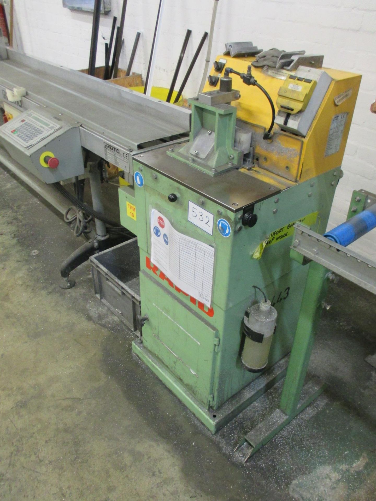 1: Rapid, GMS, Bead Saw, Serial Number: 1402, Year of Manufacture: 2004, with, 1, Pertici, Univer Vi - Image 5 of 7